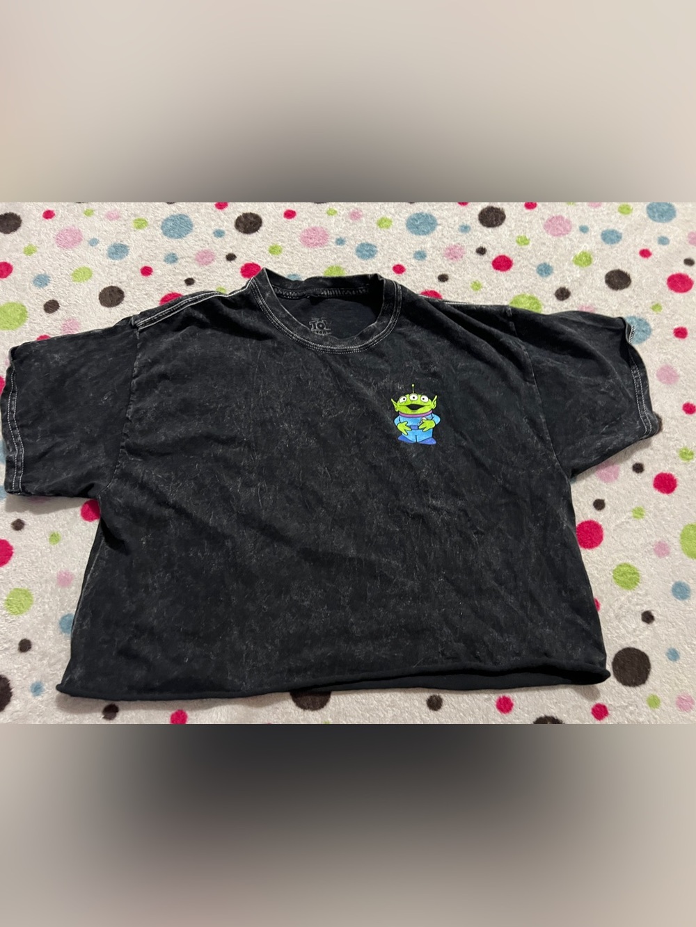 Toy Story Alien Graphic Crop Top